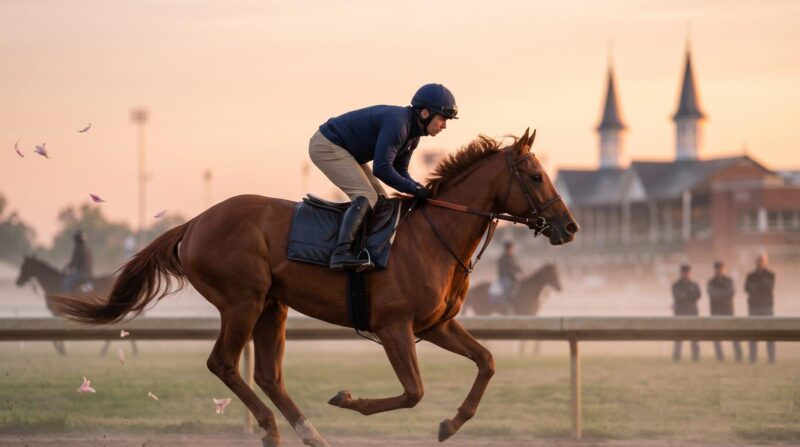 The Work Behind a Winning Racehorse